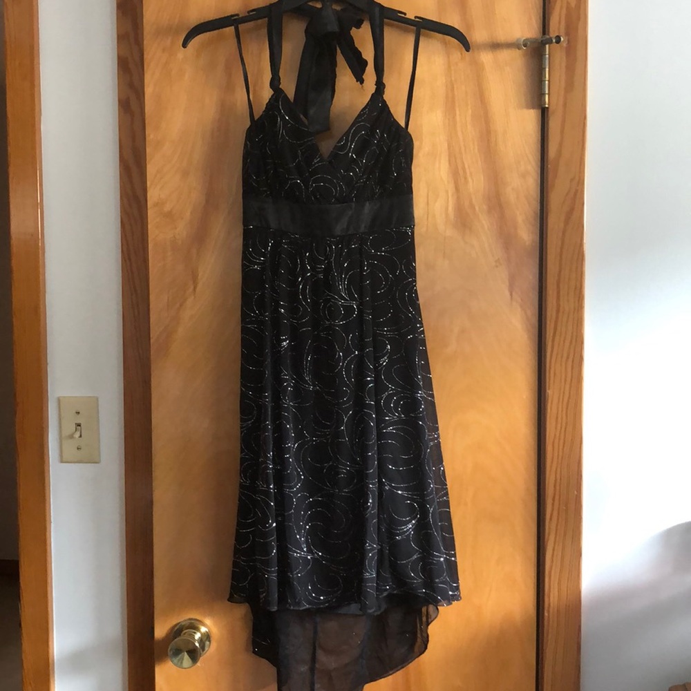 Black and silver dress size small